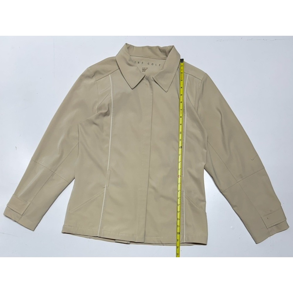 Nike Golf Dri Fit Stretch Sip Jacket Beige No Belt Women's Medium